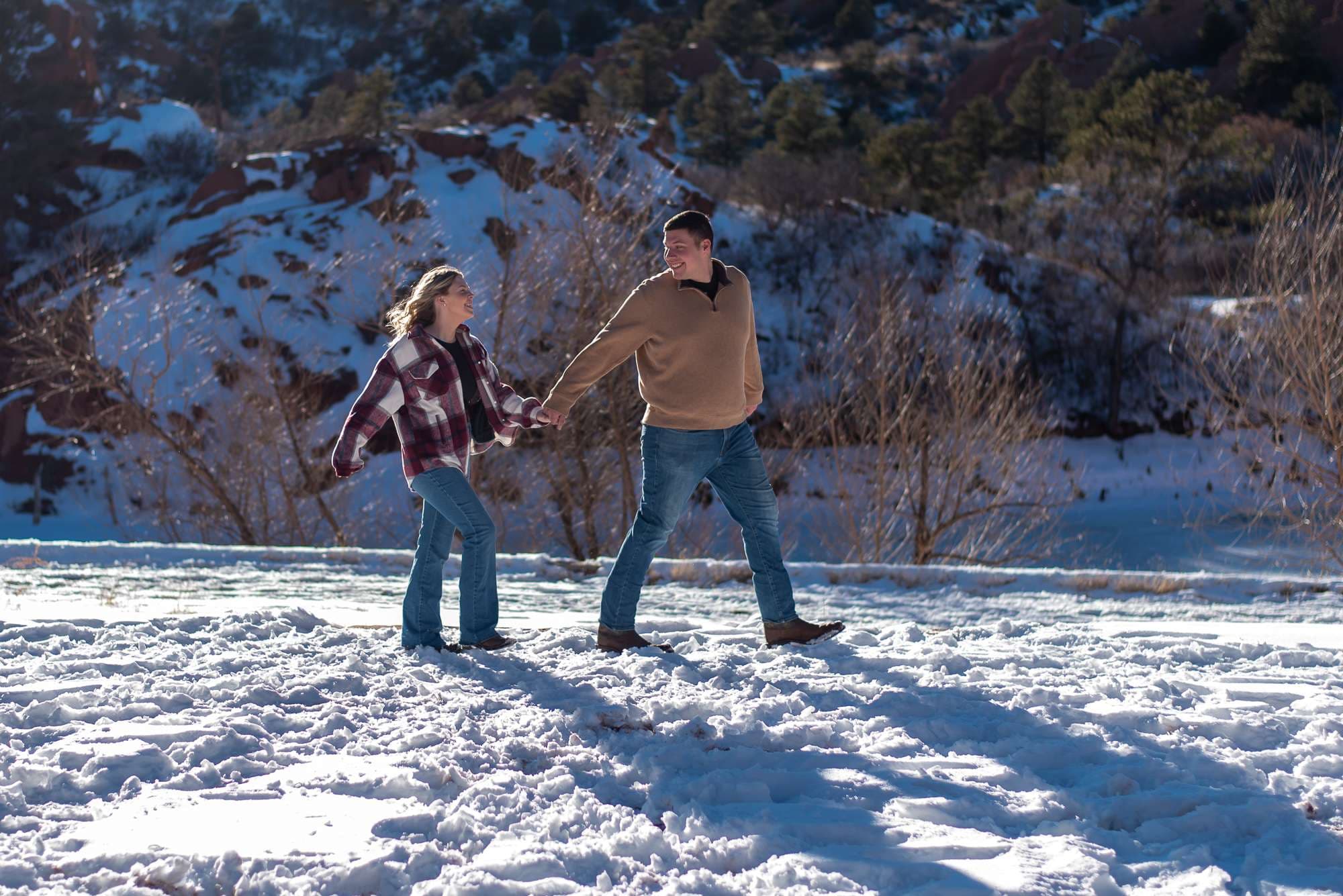 Rachel & Andrew - Red Rock Canyon - Colorado Springs, CO